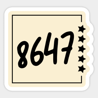 8647 Sticker